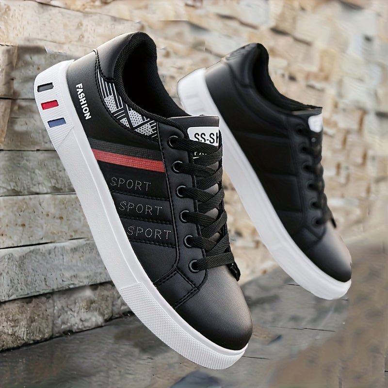 Men's Lace-Up Skate Sneakers