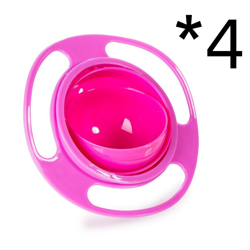 360° Rotating Spill-Proof Baby Bowl – Universal Gyro Bowl for Toddlers & Kids