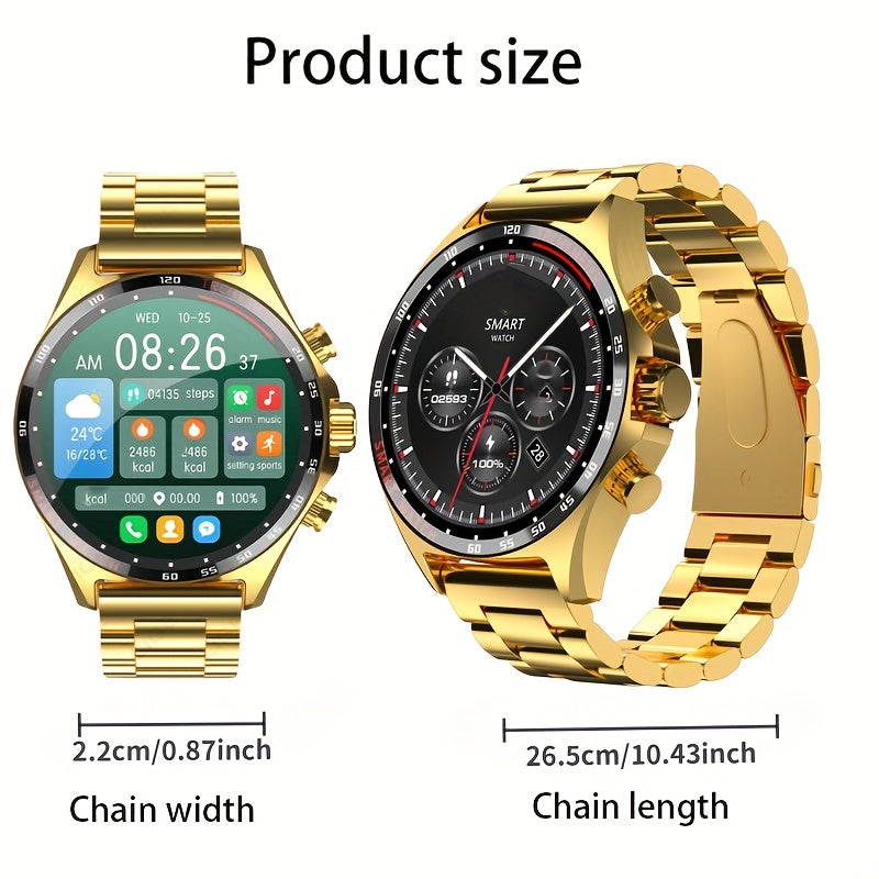 Cartmela Smartwatch – Full Touch Screen with Calls & Fitness Tracking