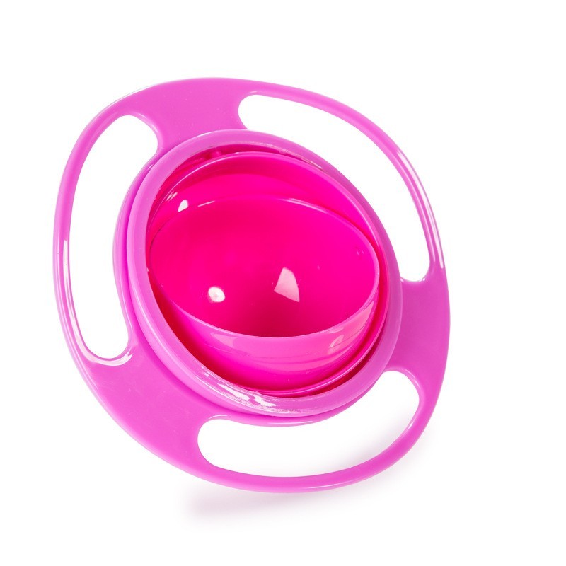 360° Rotating Spill-Proof Baby Bowl – Universal Gyro Bowl for Toddlers & Kids