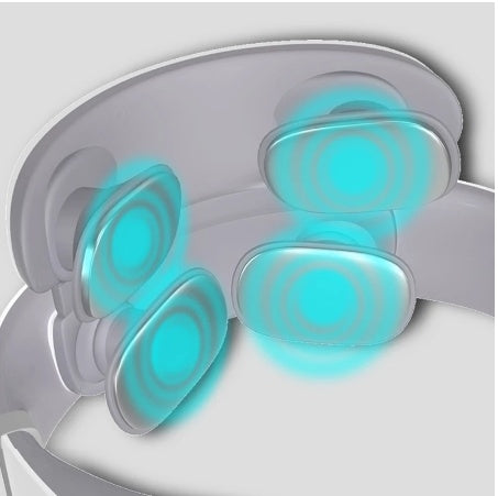 Wireless 4D Shiatsu Neck Massager – Cervical Pulse Therapy for Pain Relief