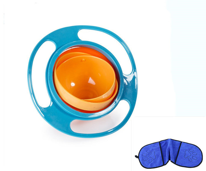 360° Rotating Spill-Proof Baby Bowl – Universal Gyro Bowl for Toddlers & Kids