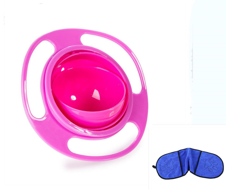 360° Rotating Spill-Proof Baby Bowl – Universal Gyro Bowl for Toddlers & Kids