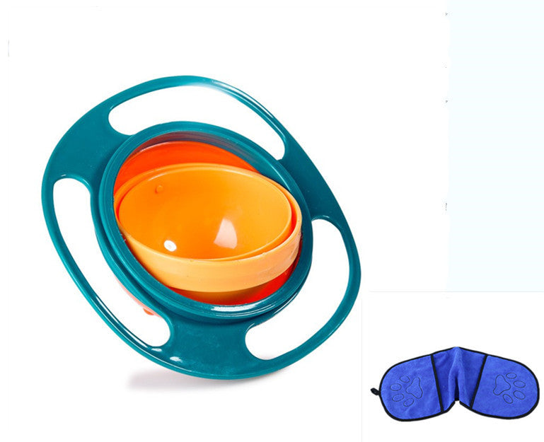 360° Rotating Spill-Proof Baby Bowl – Universal Gyro Bowl for Toddlers & Kids