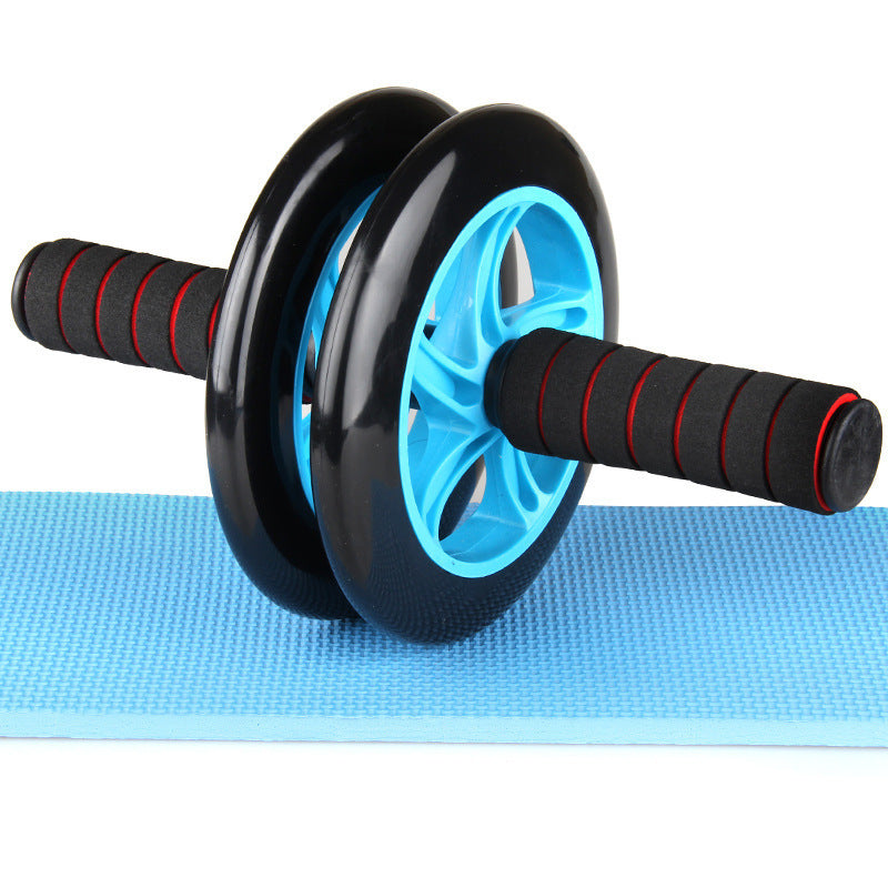 Silent Ab Roller with Knee Pad – Core & Abdominal Trainer