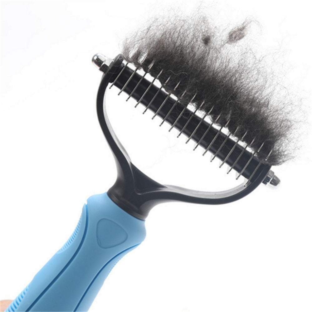 Dog Grooming Pet Fur Knot Cutter – Tangle & Mat Removal Tool