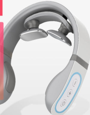 Wireless 4D Shiatsu Neck Massager – Cervical Pulse Therapy for Pain Relief