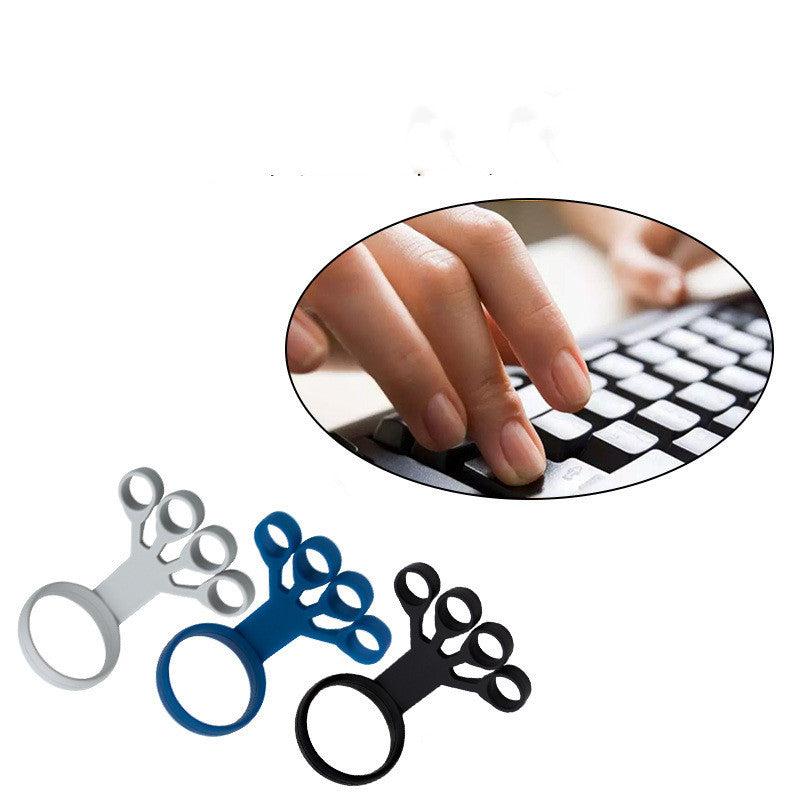 Silicone Finger Stretcher Hand Grip Trainer for Pain Relief & Rehab