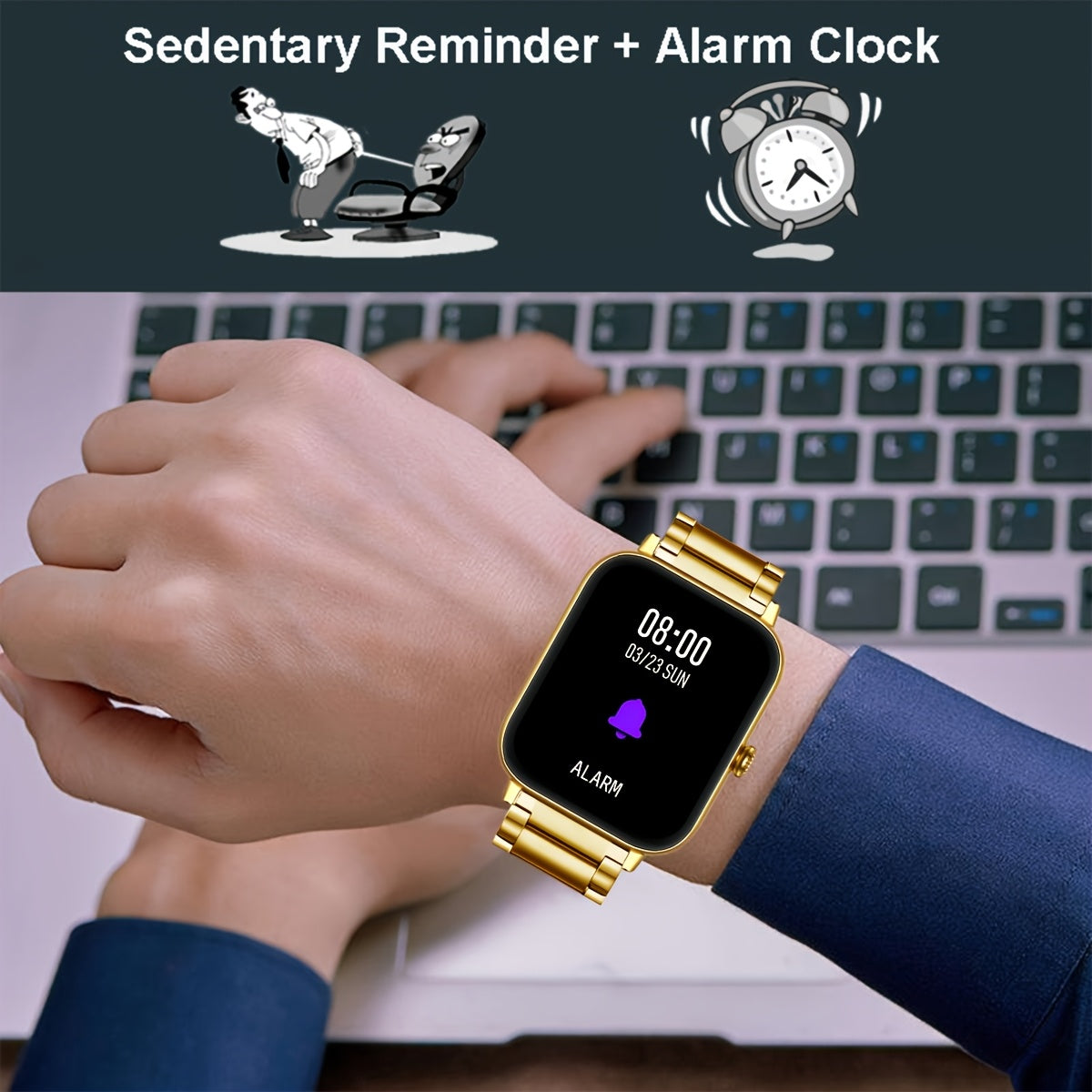 Smartwatch – HD Display, Calling, 100+ Sports Modes