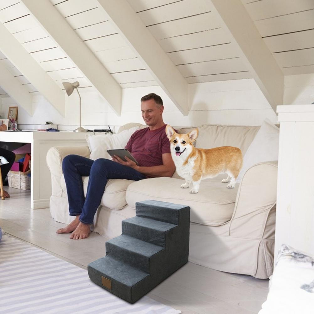 Portable Folding Pet Ladder for Dogs – Anti-Slip & Lightweight Design