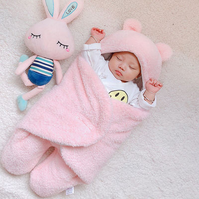 Thickened Newborn Swaddle Sleeping Bag for Baby Wrap Comfort