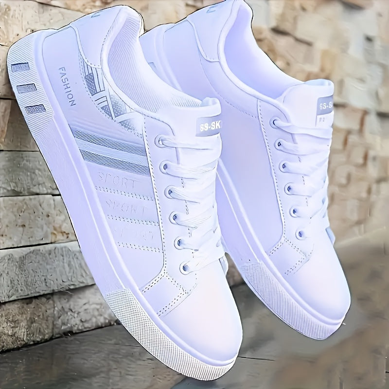 Men's Lace-Up Skate Sneakers