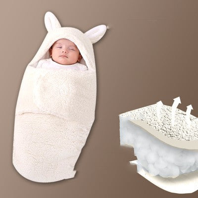 Thickened Newborn Swaddle Sleeping Bag for Baby Wrap Comfort