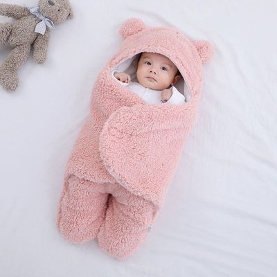 Thickened Newborn Swaddle Sleeping Bag for Baby Wrap Comfort