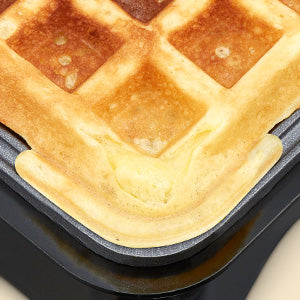 4-Slice Belgian Waffle Maker with Nonstick Plates – 1200W Compact