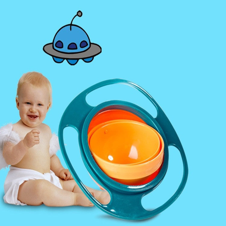 360° Rotating Spill-Proof Baby Bowl – Universal Gyro Bowl for Toddlers & Kids
