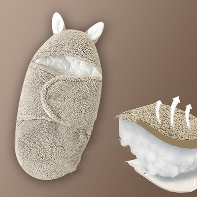 Thickened Newborn Swaddle Sleeping Bag for Baby Wrap Comfort