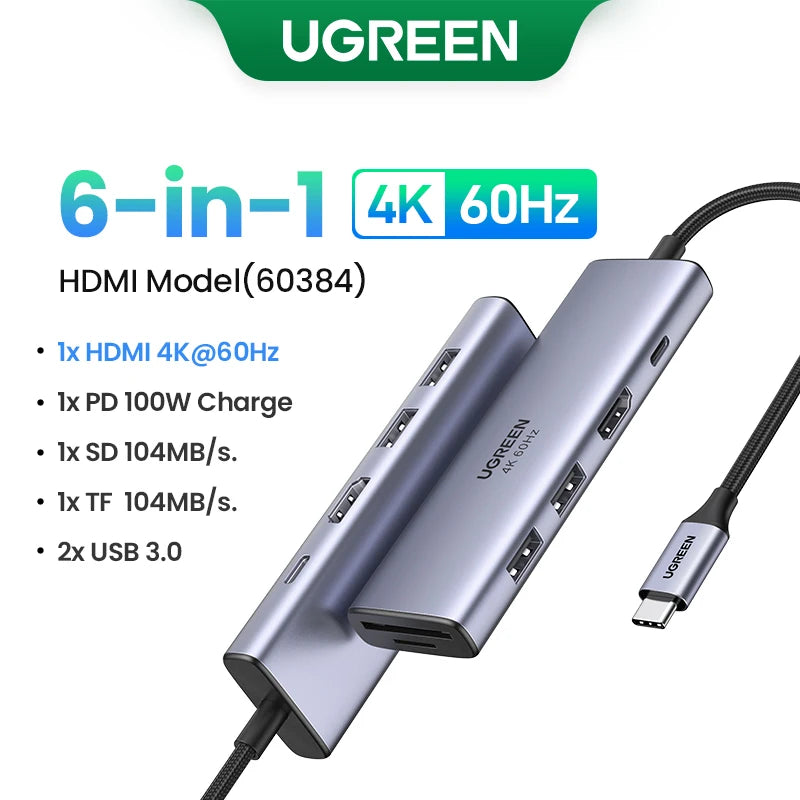 USB-C Hub – 4K 60Hz HDMI Adapter