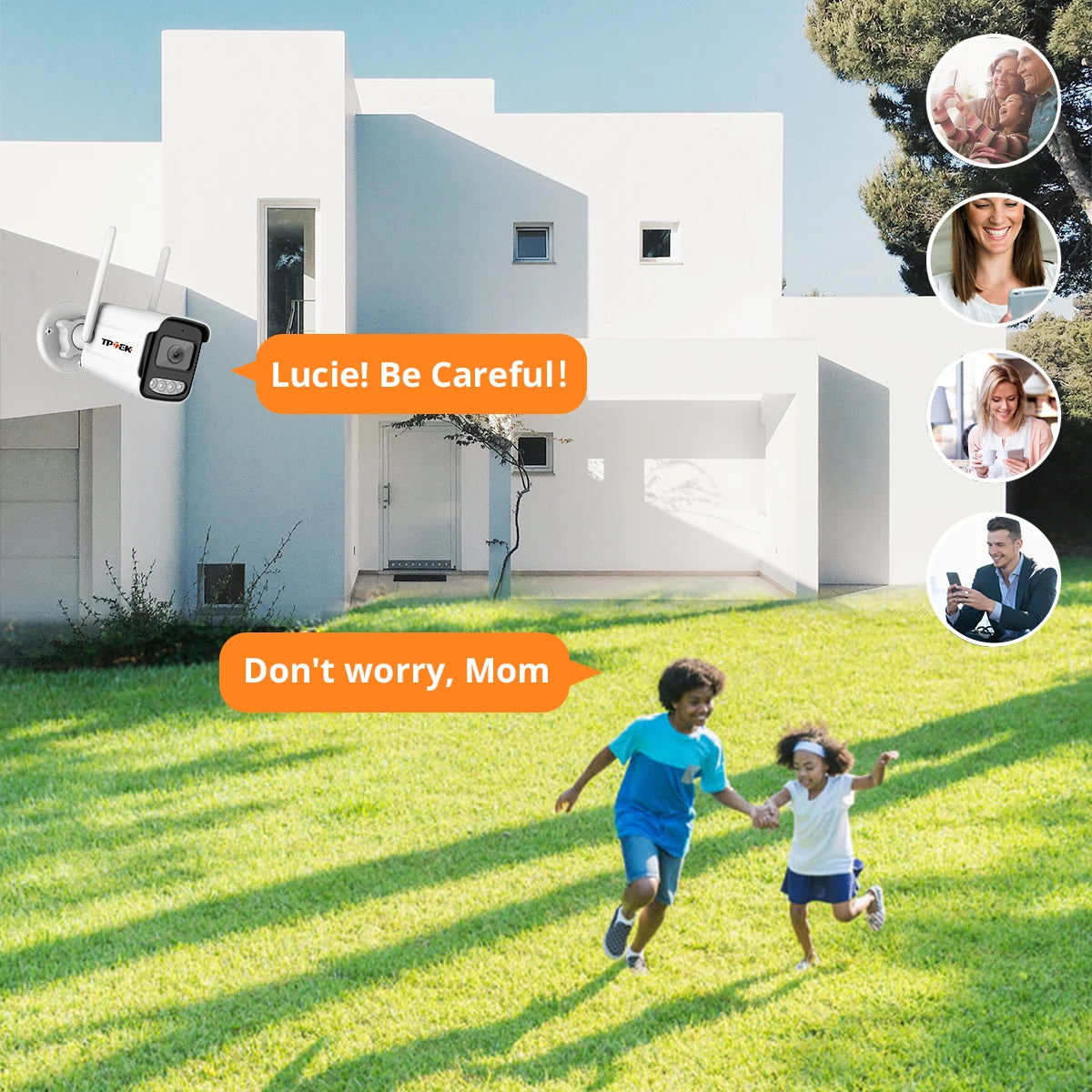 8MP 4K WiFi Wireless Outdoor IP Camera – AI Human Detection CCTV