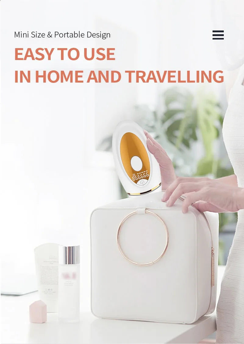 IPL Laser Hair Removal Epilator – Painless Permanent Hair Trimmer