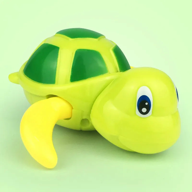 Cute Wind-Up Swimming Turtle – Baby Bath & Pool Water Toy