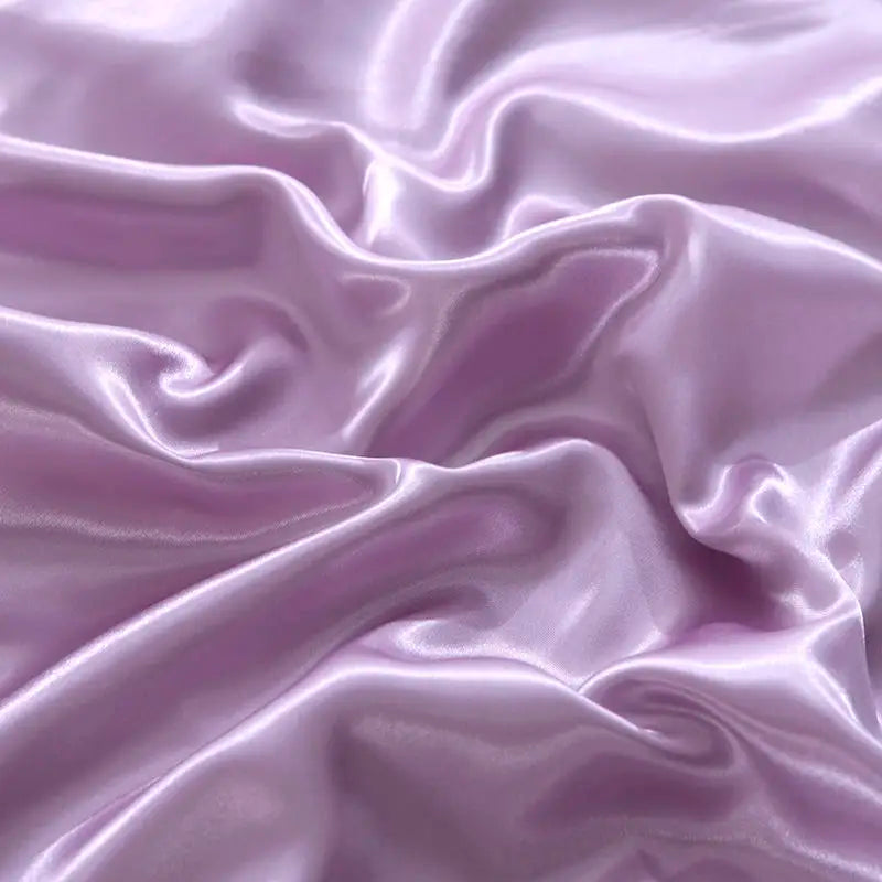 Summer Ice Cool Satin Smooth Flat Bed Sheet – Double Bedding