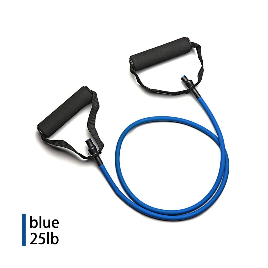5-Level Resistance Bands with Handles – Fitness & Strength Set