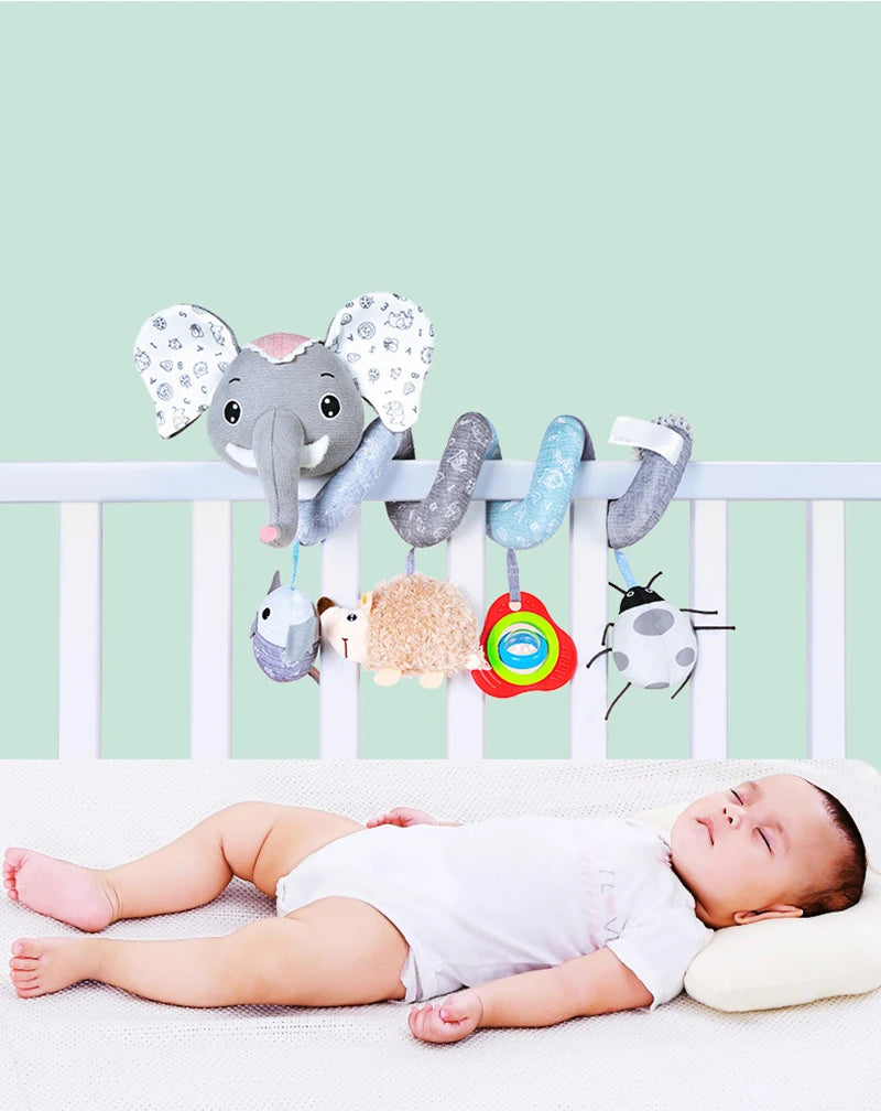 Cartmela Baby Spiral Plush Toys