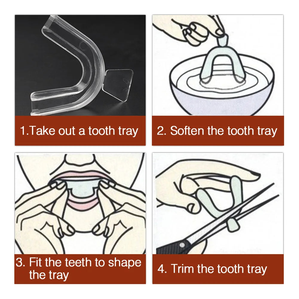 Anti-Snoring & Night Guard Tray – Stop Teeth Grinding (2–8PCS)
