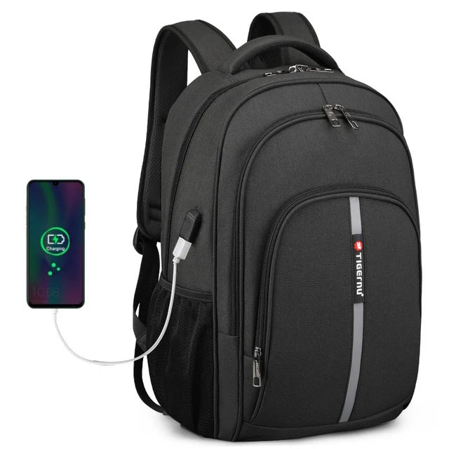 Cartmela Anti-Theft Laptop Backpack for Men