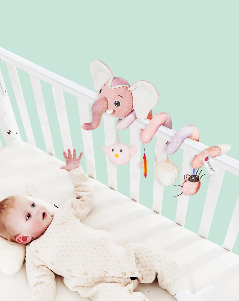 Cartmela Baby Spiral Plush Toys