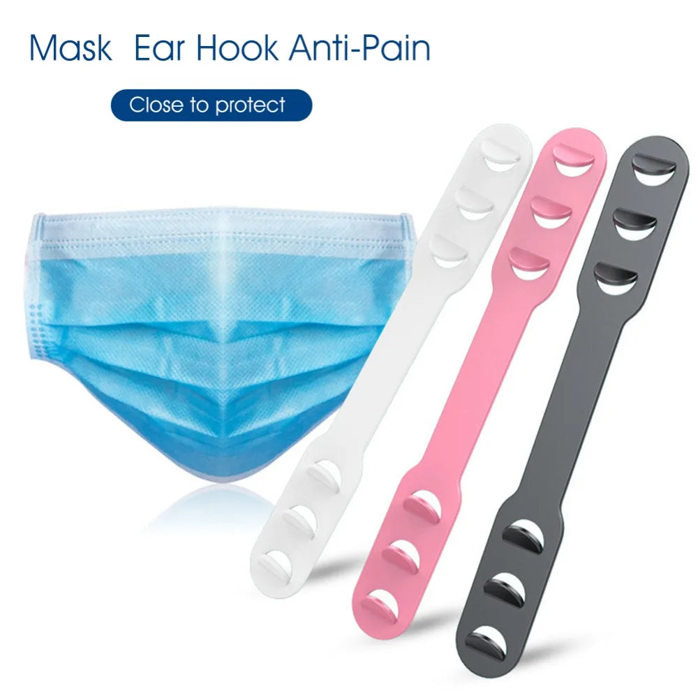 Cartmela Adjustable Anti-Slip Mask Ear Grips - Pain Relief Extension Hook