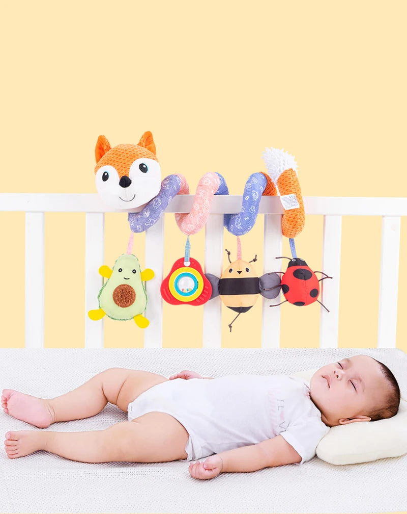 Cartmela Baby Spiral Plush Toys