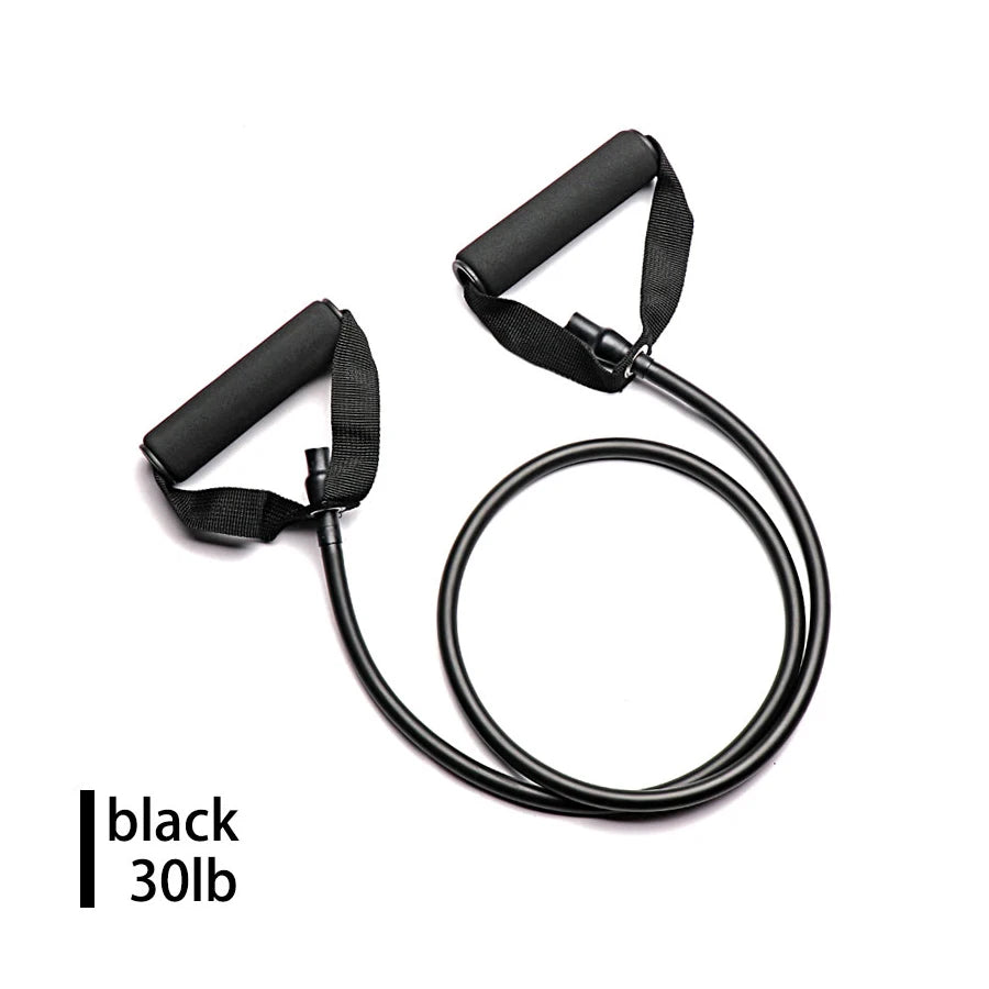 5-Level Resistance Bands with Handles – Fitness & Strength Set