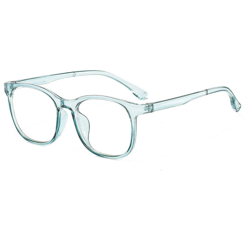 Transparent Blue Light Glasses – Square Frame Eyewear for All