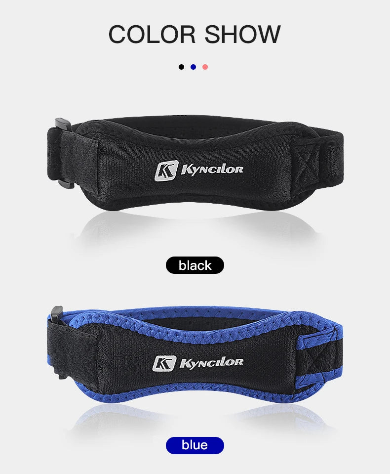 Patellar Tendon Knee Strap – Adjustable Support Brace for Sports