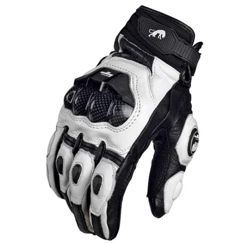 Men's Leather Motorcycle Gloves – Racing, Road & Riding Gear