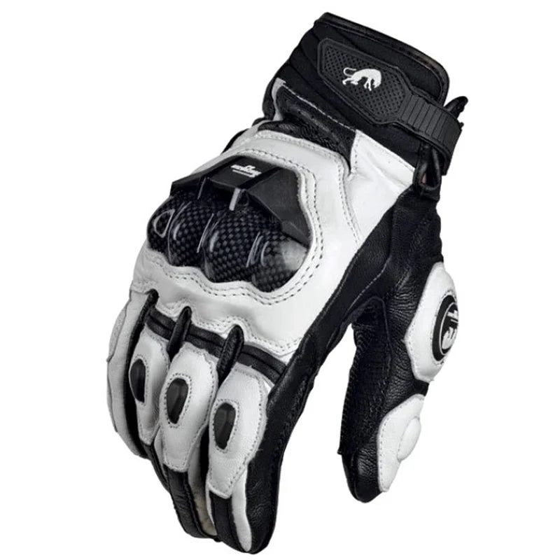 Men's Leather Motorcycle Gloves – Racing, Road & Riding Gear