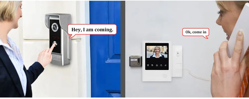 700TVL Waterproof Video Doorbell – Intercom & IR Night Vision