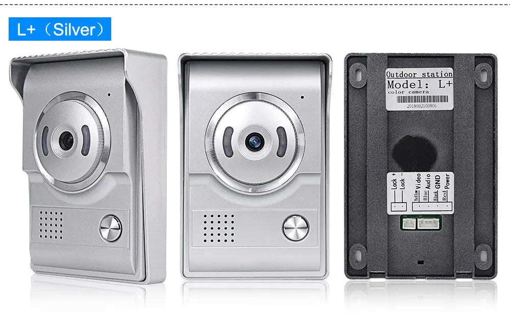 700TVL Waterproof Video Doorbell – Intercom & IR Night Vision