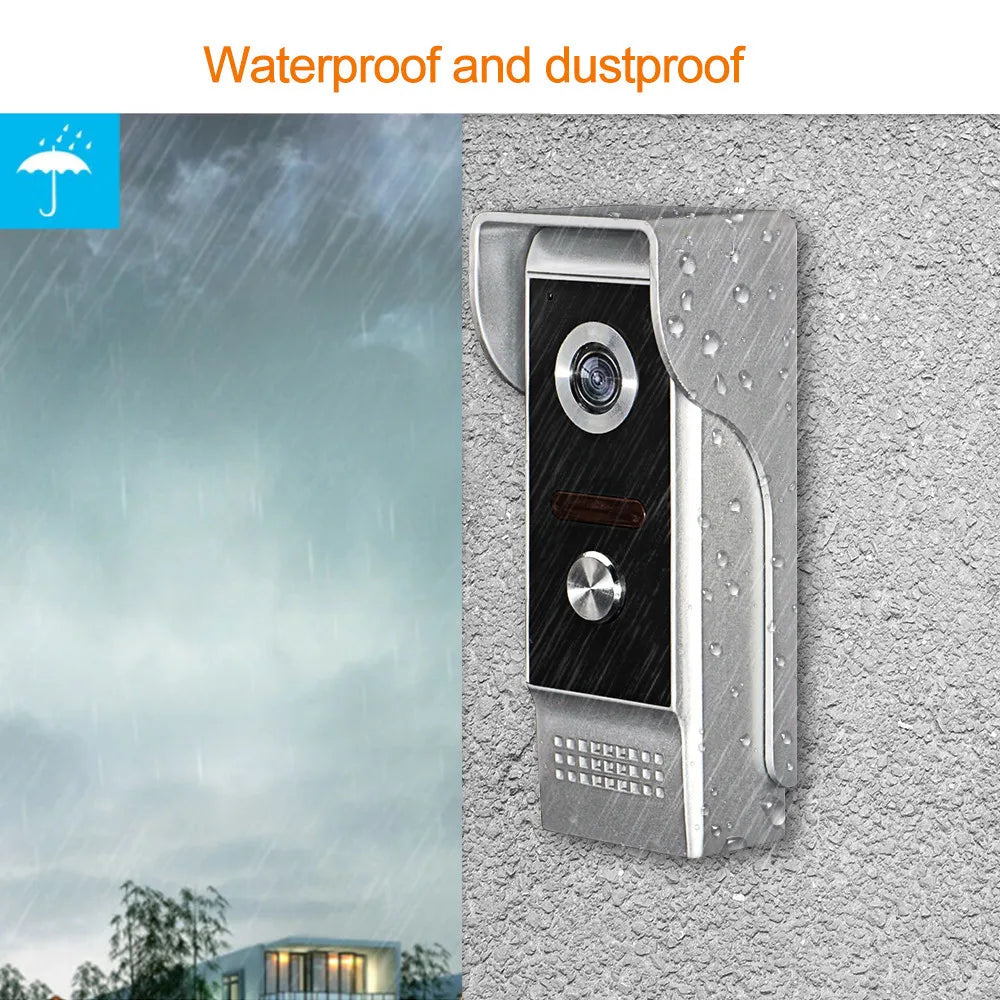 700TVL Waterproof Video Doorbell – Intercom & IR Night Vision