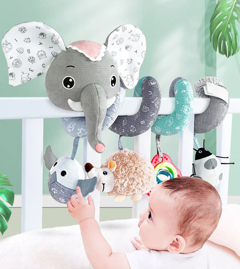 Cartmela Baby Spiral Plush Toys