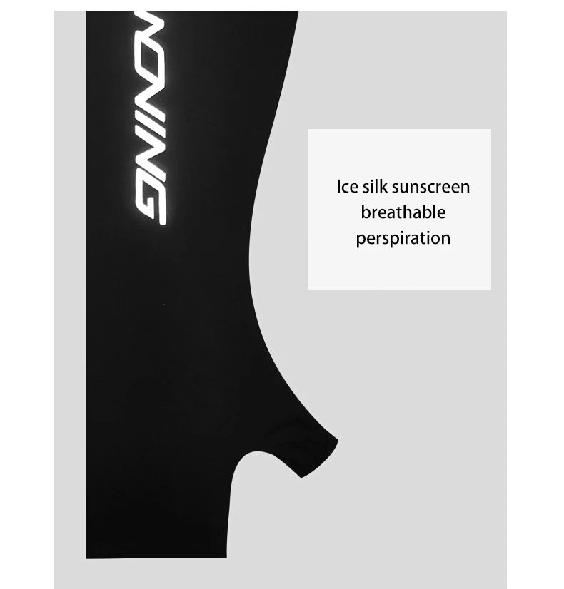 Ice Silk Arm Sleeves –UV Sun Protection for Men & Women Outdoor Sports