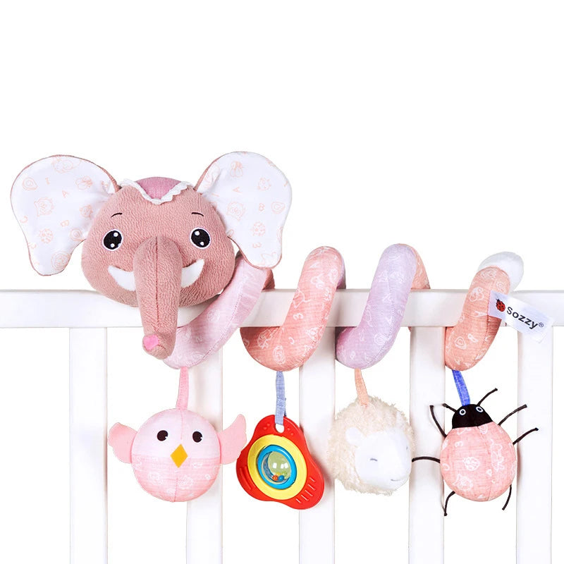 Cartmela Baby Spiral Plush Toys