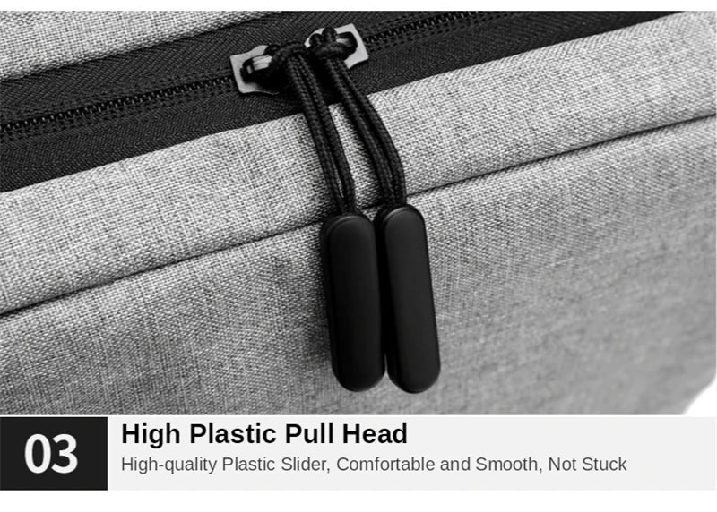 15.6" Waterproof Nylon Laptop Backpack with USB Charging Port