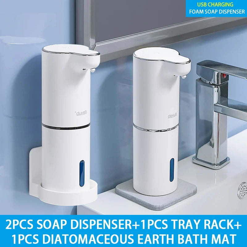 Automatic Foam Soap Dispenser – Smart USB Rechargeable Hand Washer