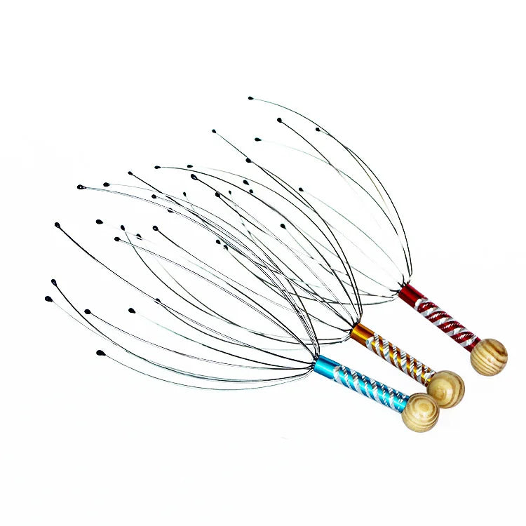 Octopus Scalp Massager – Relaxing Head Scratcher for Stress Relief