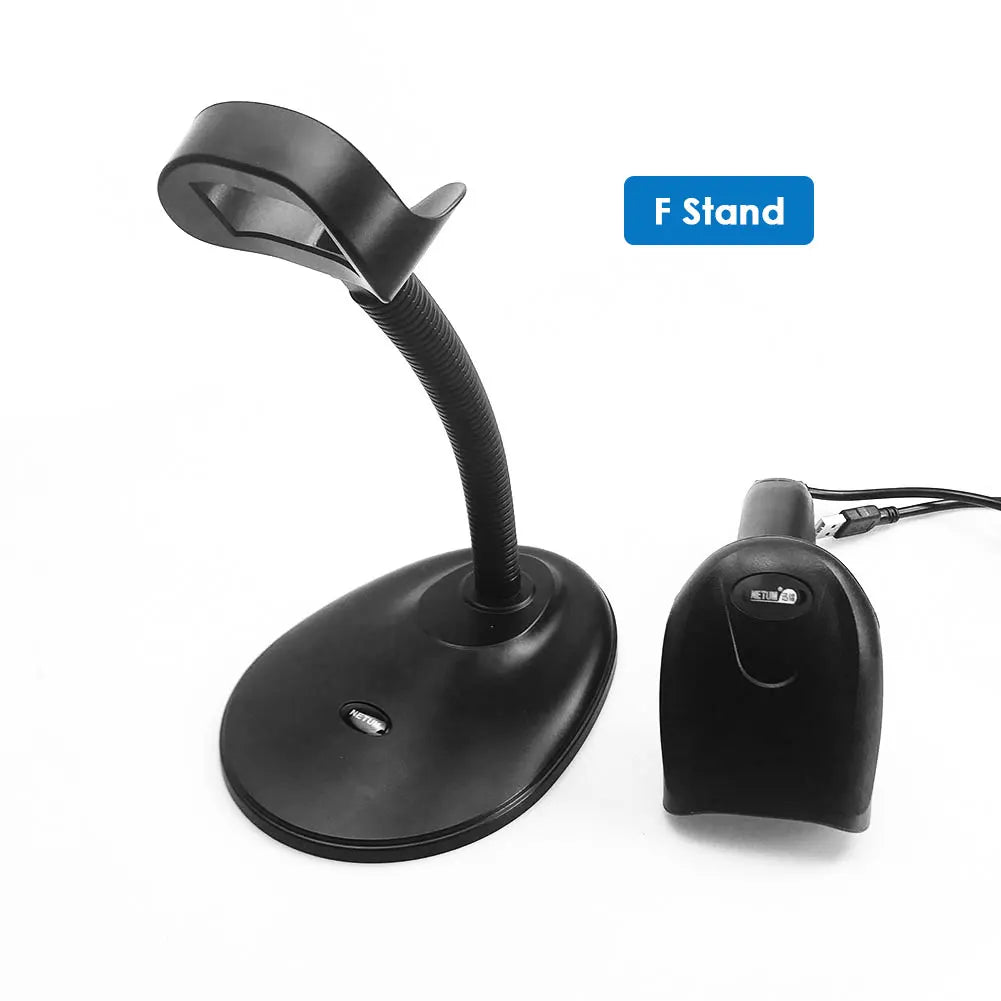 Wireless Handheld Barcode Scanner & Bluetooth 1D/2D QR Reader