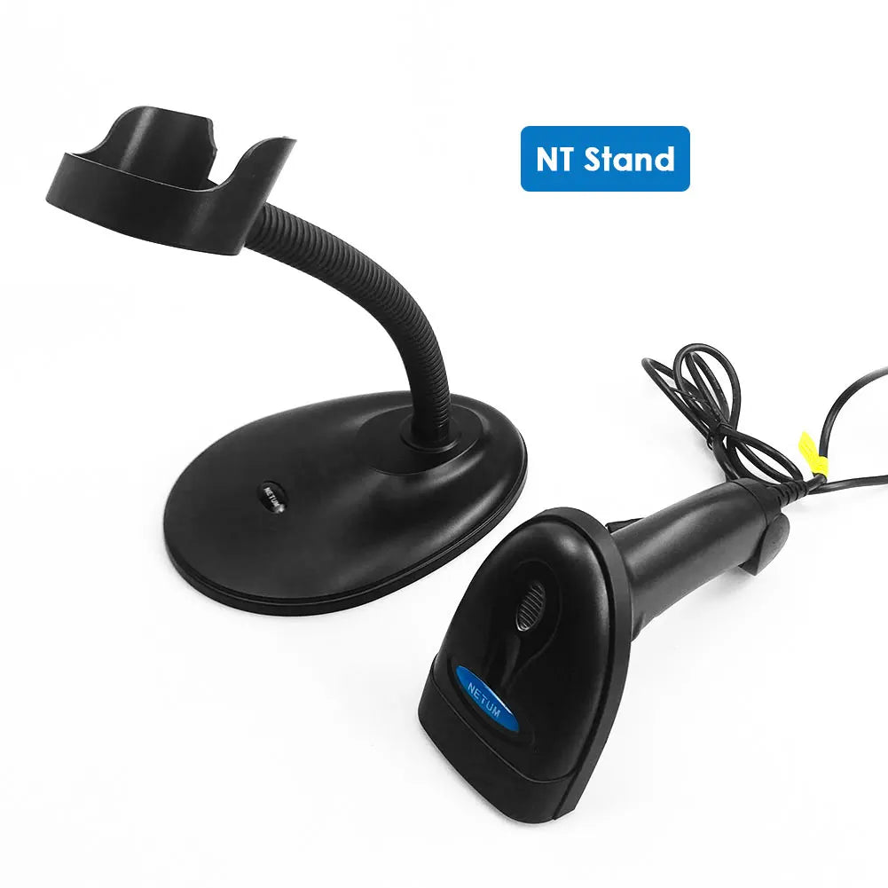 Wireless Handheld Barcode Scanner & Bluetooth 1D/2D QR Reader
