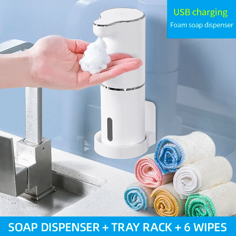 Automatic Foam Soap Dispenser – Smart USB Rechargeable Hand Washer